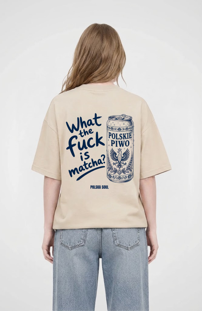 WTF is a Matcha Oversized Shirt