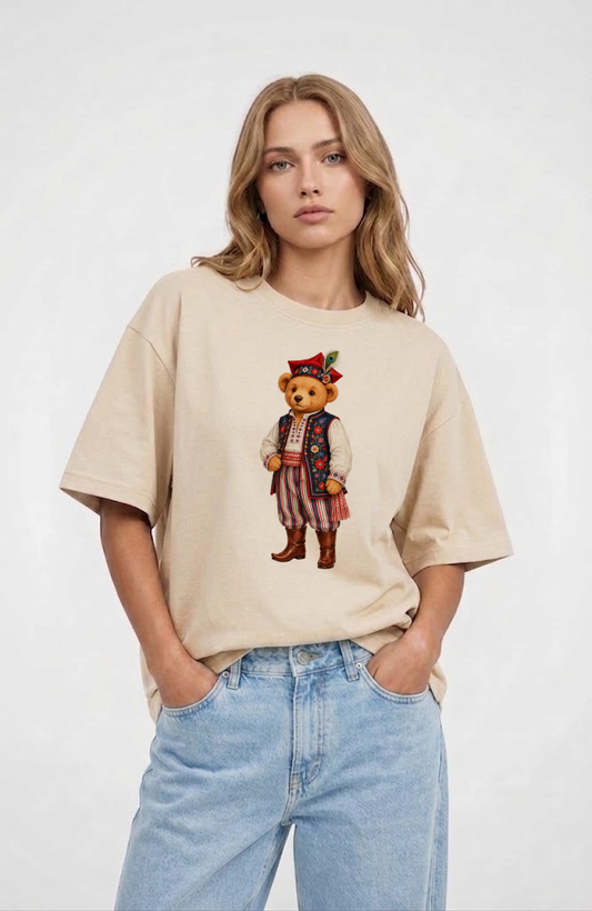 Polish Bear Oversized Shirt