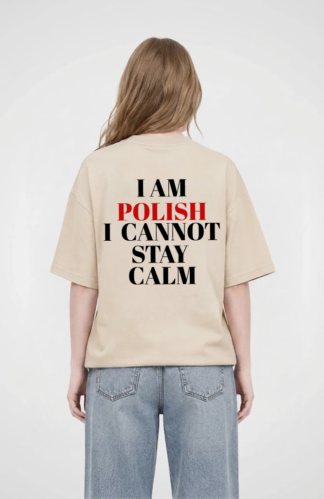I am Polish Oversized Shirt