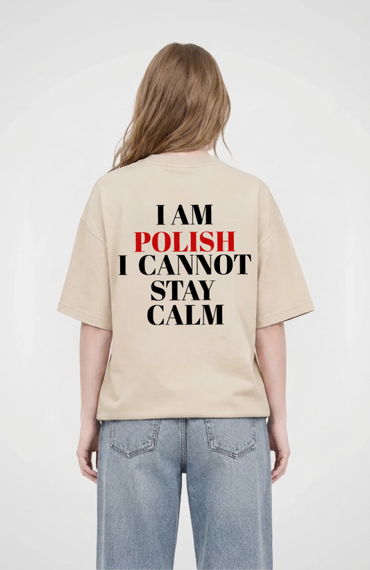 I am Polish Oversized Shirt