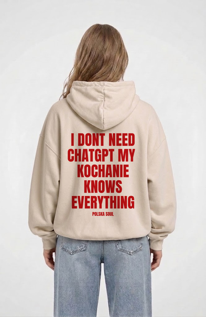 Dont Need ChatGPT Oversized Hoodie