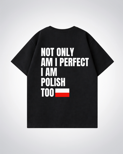 Not Only Perfect Oversized Shirt - Black Back (Designed)