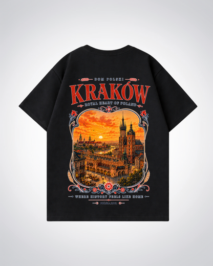 Krakow Oversized Shirt - Black Back (Designed)